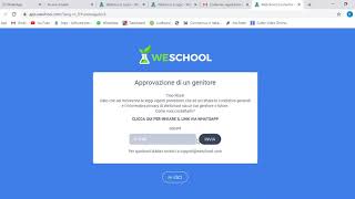 tutorial iscrizione alunno su weschool [upl. by Ellevel533]