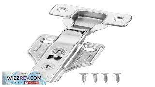 VEVOR Cabinet Door Hinges 50 Packs Full Overlay Soft Close for FramedFrameless Review [upl. by Ayotak]