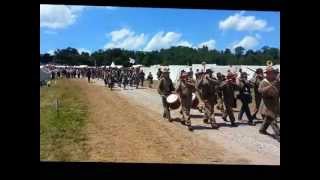 Confederate Infantry Day 2 Gettysburg  150th Anniversary [upl. by Anees202]