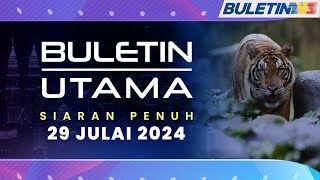 Jejak Harimau Malaya Semakin Hilang Dibaham Ancaman Kepupusan  Buletin Utama 29 Julai 2024 [upl. by Plato]