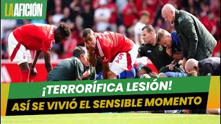 Premier League Futbolista del Nottingham Forest sufre ESCANDALOSA lesión [upl. by Brennen]