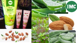 IMC aloe mist cream  usage amp benefits IMC Telugu videos  IMC natural organic Ayurvedic products [upl. by Inajna]