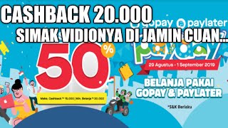 PROMO GOPAY CASHBACK 20000 [upl. by Onafets193]