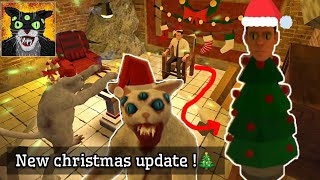 Merry Christmas 🎄 Cat Fred Evil Pet new update new game over ending [upl. by Atteuqal]