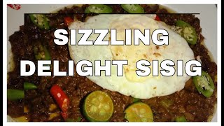 QUICK AND EASY SISIG RECIPE USING PUREFOODS SIZZLING SISIG BUDGET ULAM IDEAS BorjaJudith [upl. by Nemra]