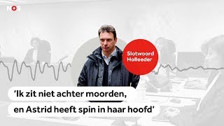 HOLLEEDER Slotwoord ik zit niet achter moorden en Astrid heeft spin in haar hoofd [upl. by Ahron]