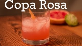 Copa Rosa cocktail from Better Cocktails at Home [upl. by Nemajneb]