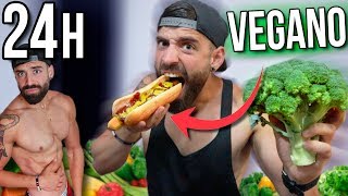 24 HORAS SIENDO VEGANO  ¿PODRÉ AGUANTAR [upl. by Maite844]