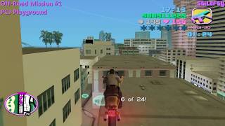 GTA Vice City  OffRoad Missions 1080p [upl. by Eltsyek]