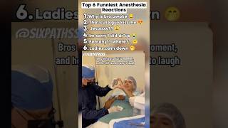 Top 6 Funniest Anesthesia Reactions [upl. by Yesnyl]