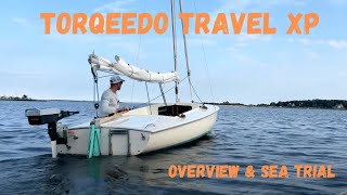 Testing the Torqeedo Travel XP 5hp Electric Outboard [upl. by Ruffin]