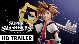 Super Smash Bros Ultimate Sora Reveal Trailer [upl. by Mcloughlin114]