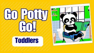 Go Potty Go  Fun Potty Power Training Songs for Toddlers [upl. by Ocirne629]