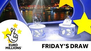 The National Lottery Friday ‘EuroMillions’ draw results from 23rd November 2018 [upl. by Robinette135]