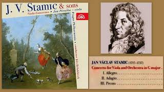 Johann Stamitz Jan Václav Stamic Viola concerto in G Major Jan Pěruška viola [upl. by Anehta478]