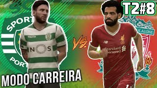 MESSI VS SALAH  FIFA 18 Sporting Modo Carreira T2 8 [upl. by Brigette]