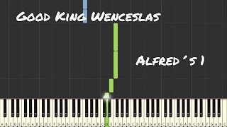 Good King Wenceslas  Alfred´s Basic Adult All in One Piano Course  Book 1  p 28 [upl. by Atteoj]