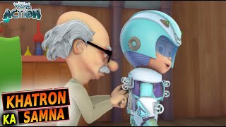 Vir The Robot Boy  Khatron Ka Samna  34  Hindi Cartoons For Kids  WowKidz Action animation [upl. by Ranna]