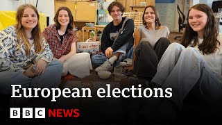 What do first time voters think of the European elections  BBC News [upl. by Rains801]