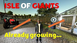 ISLE OF GIANTS  EXPANSION TIME  SILAGE amp GREENHOUSES ep 3  Giants Island 2022 [upl. by Gracia]