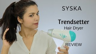 SYSKA Hair Dryer HD1610 with Cool amp Hot Air  Under Rs800  हिंदी  omnistyles [upl. by Aeduj]