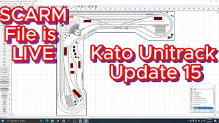 Kato Unitrack Layout Update 15  SCARM Layout File and Track Review  Link in description [upl. by Helbona926]