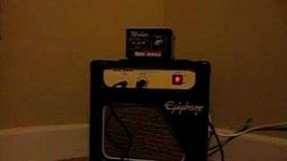 VAN HALEN FOOLS INTRO ATTEMPTED ON A EPIPHONE VALVE JUNIOR [upl. by Mafalda321]