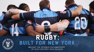 Rugby Built for New York The Story of NYCs Pro Rugby Team [upl. by Brom]