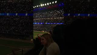 Braves tomahawk chop lights out 2023 Braves vs Padres [upl. by Codi]