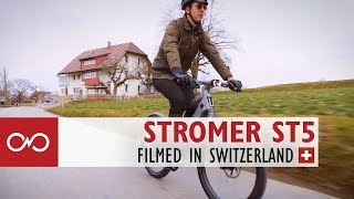 Review Stromer ST5  The New Swiss Super Ebike [upl. by Dnumde306]