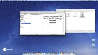 Mac OS X Schriftarten am Mac installieren [upl. by Moises]