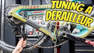 How To Tune Bike Gears The Easy Way  Adjust Your Rear Derailleur Like A Pro [upl. by Ahsahtan]