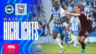 HIGHLIGHTS  Brighton v Ipswich  Premier League [upl. by Neenahs952]