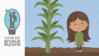 Faith is Like Planting a Seed  Animated Scripture Lesson for Kids [upl. by Chandless]