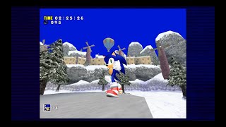 Sonic Adventure DX Ice Cap Sonic 1080 HD [upl. by Balfore366]