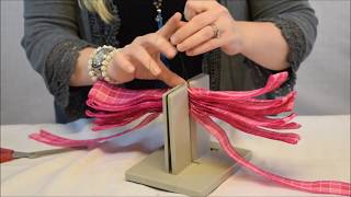 Easy Bowdabra Bow Tutorial [upl. by Averyl165]