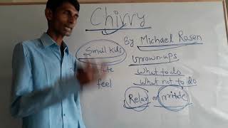 Chivvy Poem Poet Michael Rosen [upl. by Toney]