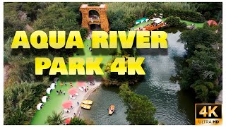 🔴 AQUA River Park Guayllabamba Parque Acuático con DINOSAURIOS 4K [upl. by Ecirehs]