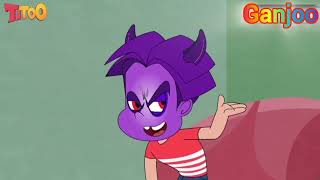 Titoo cartoon titoo ka chola batora luckey day Cartoon Titoo Part2 Ganjootv  All kids cartoon [upl. by Norred]