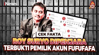 Cek Fakta Roy Suryo Dipenjara Terbukti Pemilik Akun Fufufafa [upl. by Airelav355]