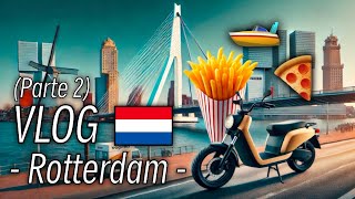 Rotterdam VLOG In Motorino Elettrico Patate e altro cibo PARTE 2 [upl. by Dlanger292]