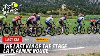 Last Km  Stage 17  Tour de France 2024 [upl. by Alyos]