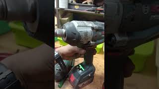 Bosch Impact Wrench GDS 18 V 1050 H Electronic Module Shortautomobile impactwrench powertool [upl. by Aubreir]