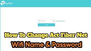 StepbyStep Guide How to Change Act Fibernet WiFi Password [upl. by Naaman]