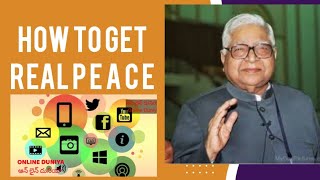 WHAT IS REAL PEACE amp HORMONY Vipassana Guru S N Goenka English vipassana motivationmeditation [upl. by Leamsi716]