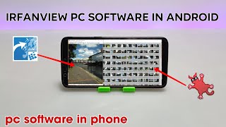 How to use Irfanview PC Software In Android Smartphone Using Exagear Windows Emulator [upl. by Jamesy880]