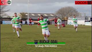 Inverurie Loco Works FC Vs Buckie Thistle FC HIGHLIGHTS Sat 26 Feb 2022 1 [upl. by Turmel727]