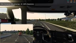 ETS 2  No More Aliasing High Performance TAA [upl. by Llevra]