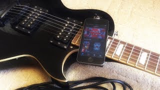 Играем на электрогитаре через смартфон Tonebridge Guitar Effects 2 iOS [upl. by Phippen]