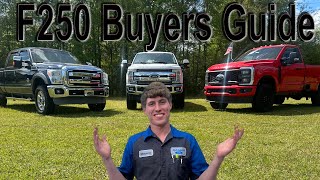 Ford F250 Buyers Guide  What would a Ford Tech Buy [upl. by Kooima201]